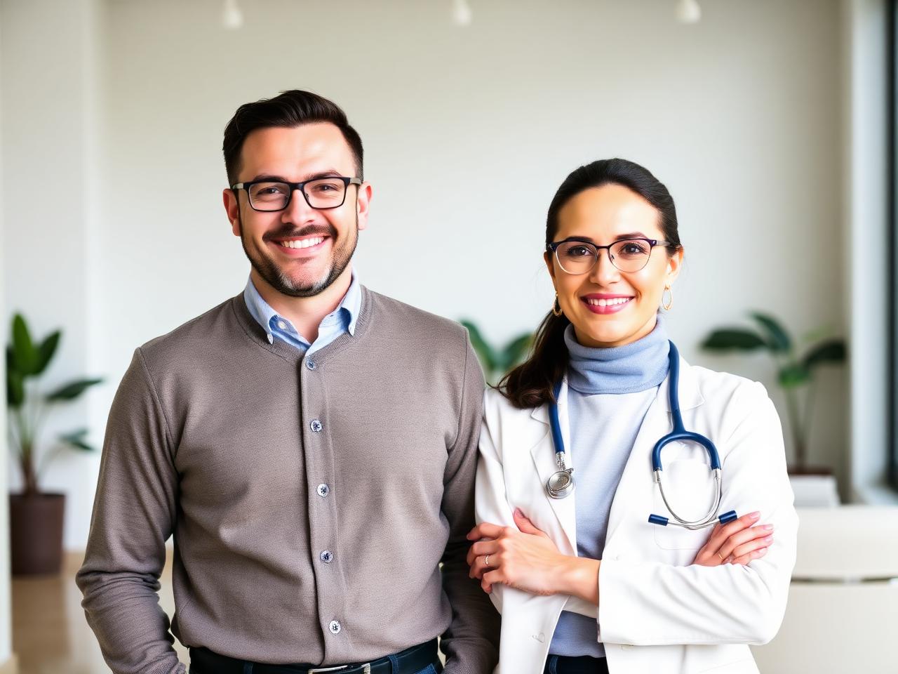 Kenneth and Amanda Grayer, founders of Synthesis Care